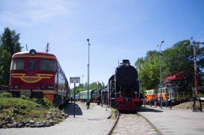 Железнодорожный музей в Латвии